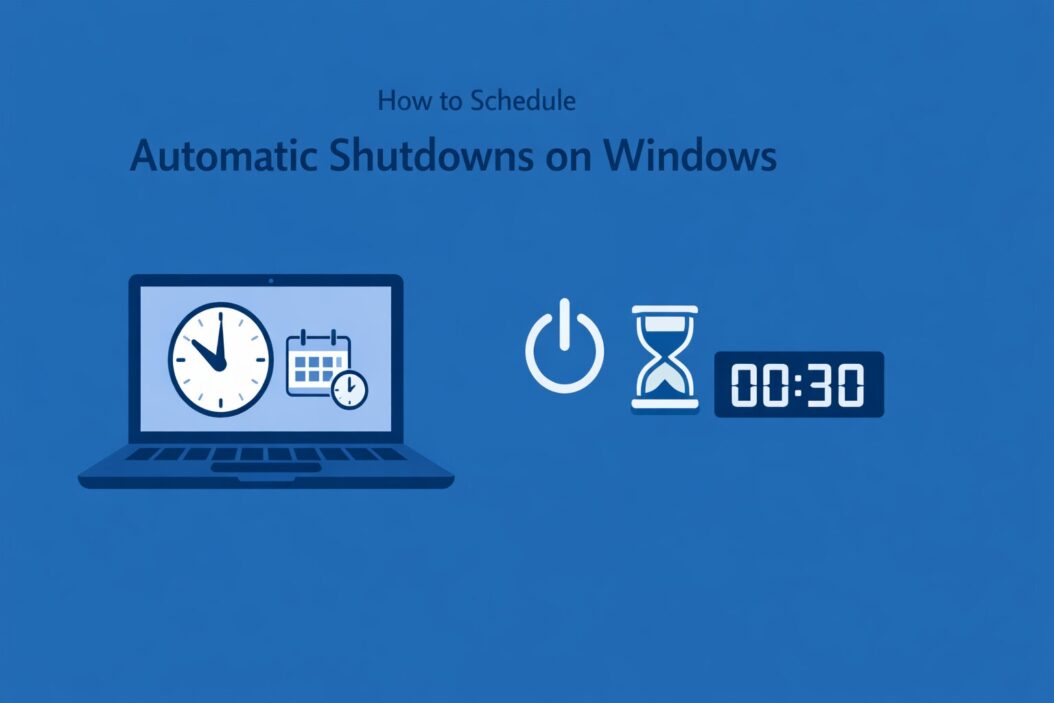 How to Schedule Automatic Shutdowns on Windows