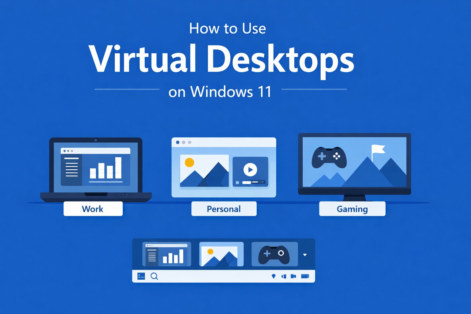 How to Use Virtual Desktops on Windows 11 (Step-by-Step Guide in 2026)