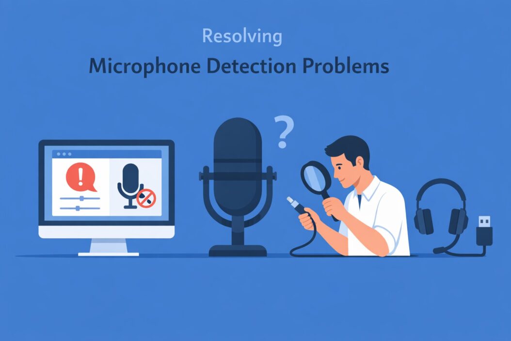 Resolving Microphone Detection Problems