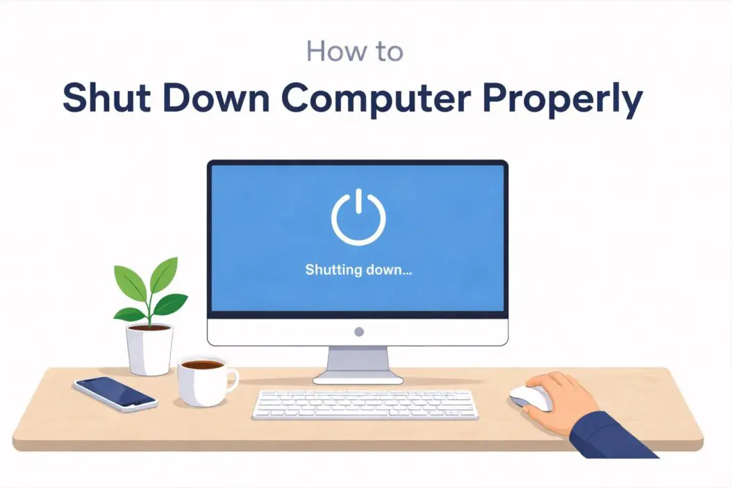 How to Shut Down Computer Properly
