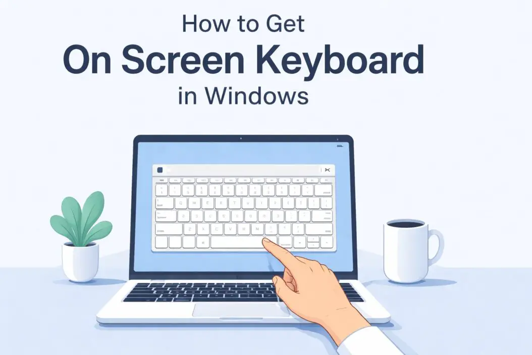How to Get On Screen Keyboard in Windows