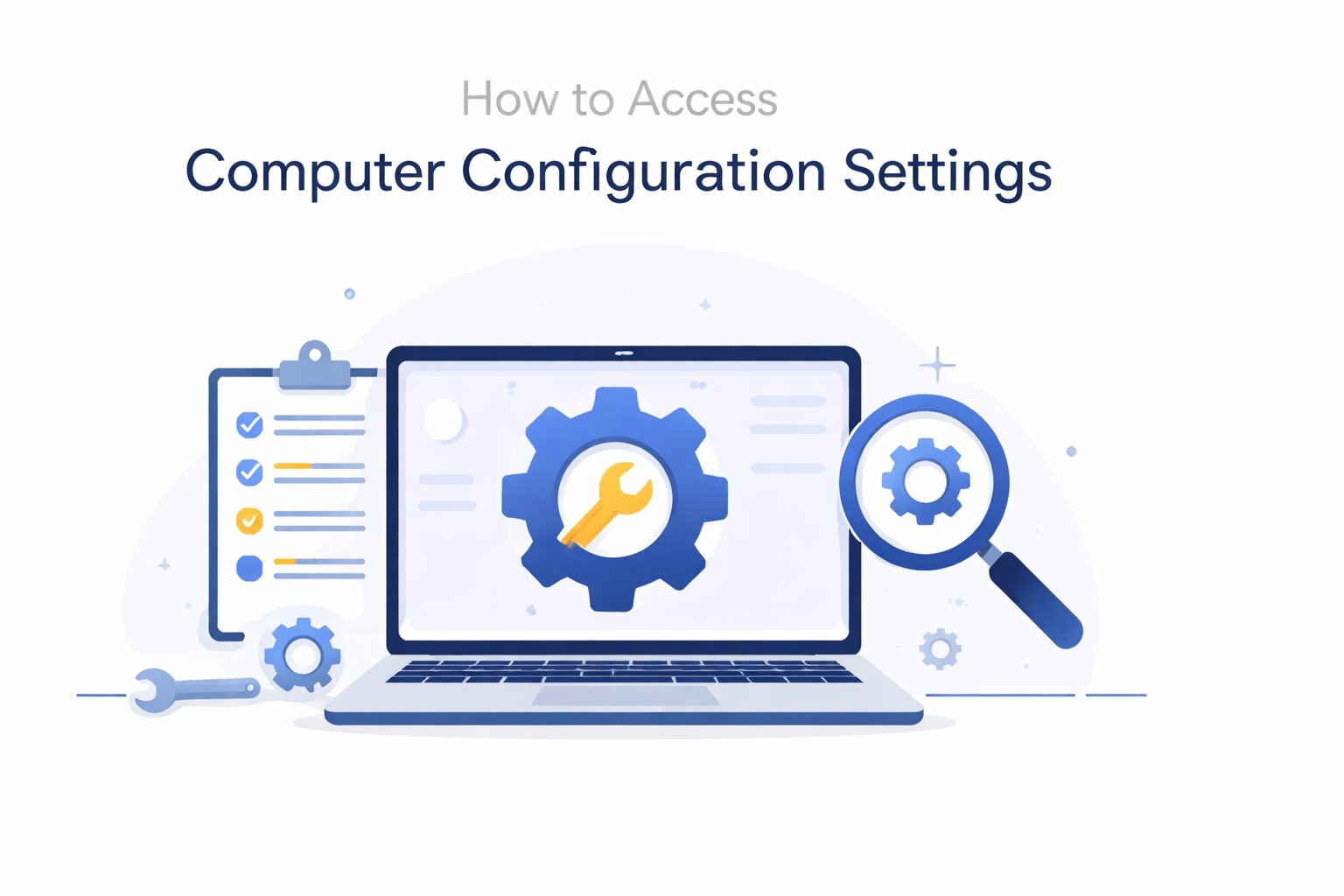 How to Access Computer Configuration Settings in Windows 11/10