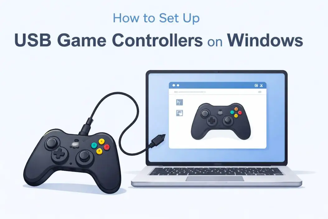 How to Set Up USB Game Controllers on Windows
