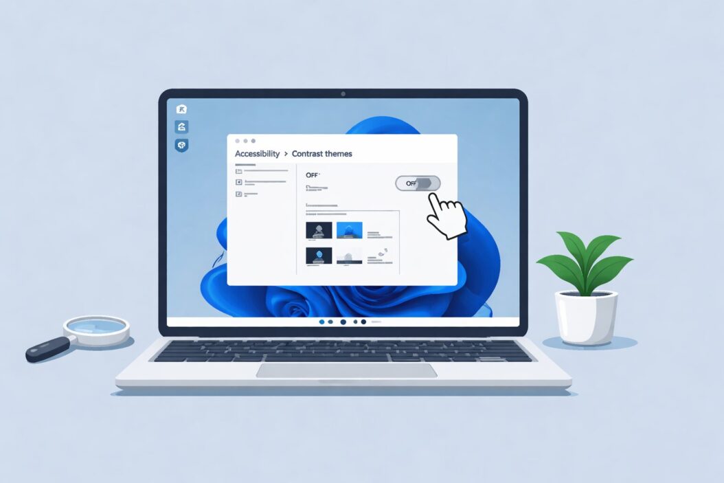 How to Turn Off Contrast Mode in Windows