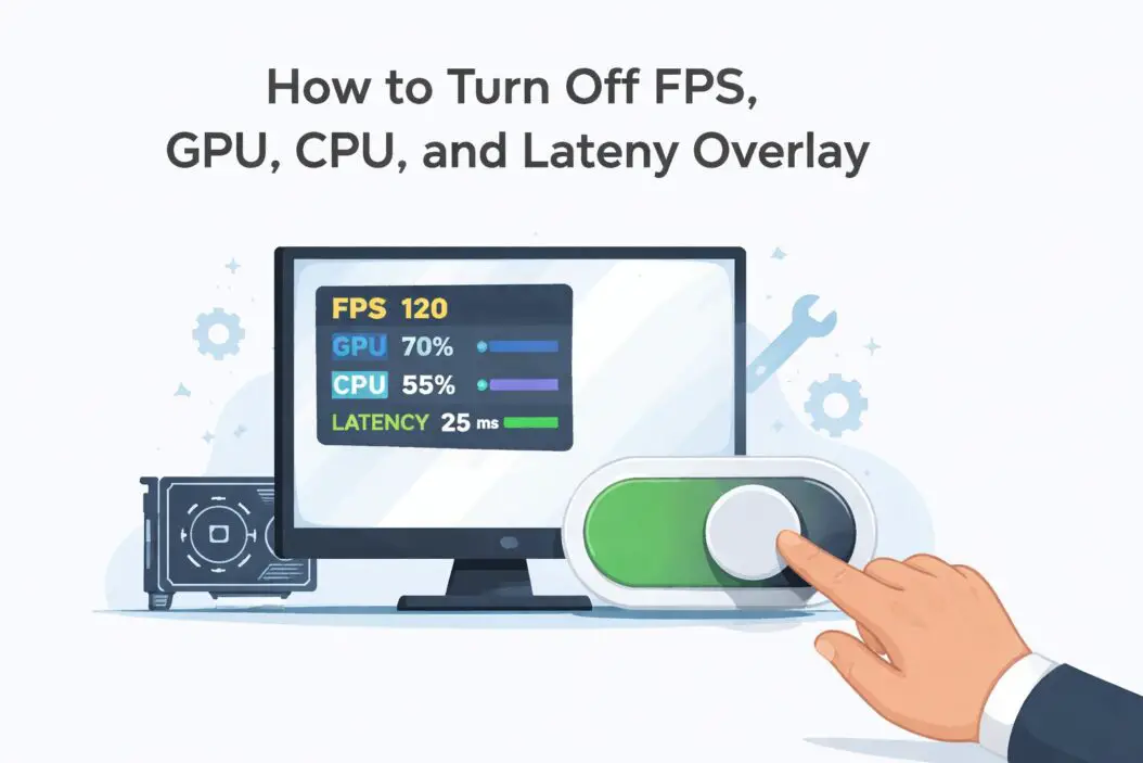 How to Turn Off FPS GPU CPU Latency Overlay