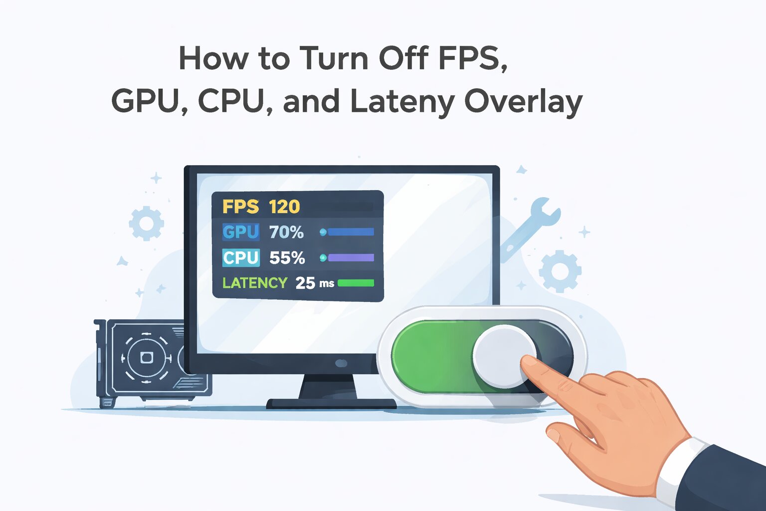How to Turn Off FPS GPU CPU Latency Overlay on PC (2026)