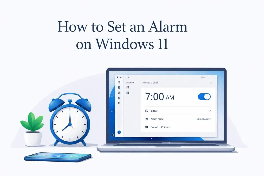 Set an Alarm on Windows 11