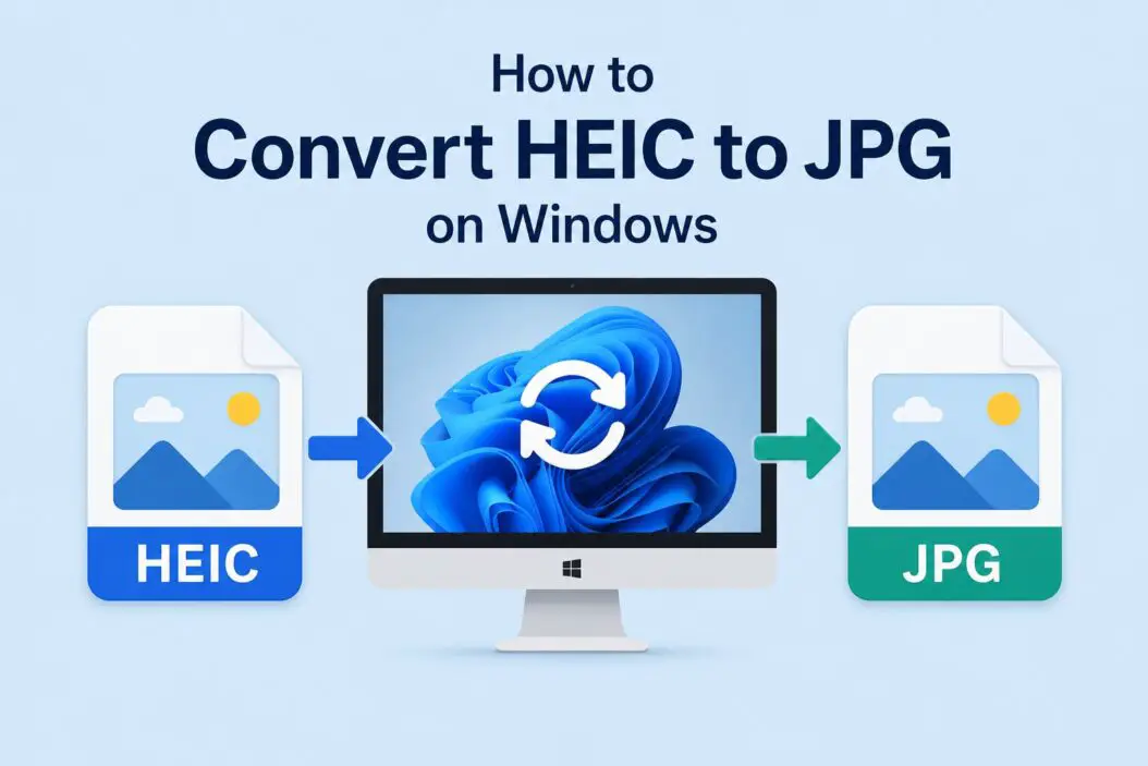 Convert HEIC to JPG on Windows