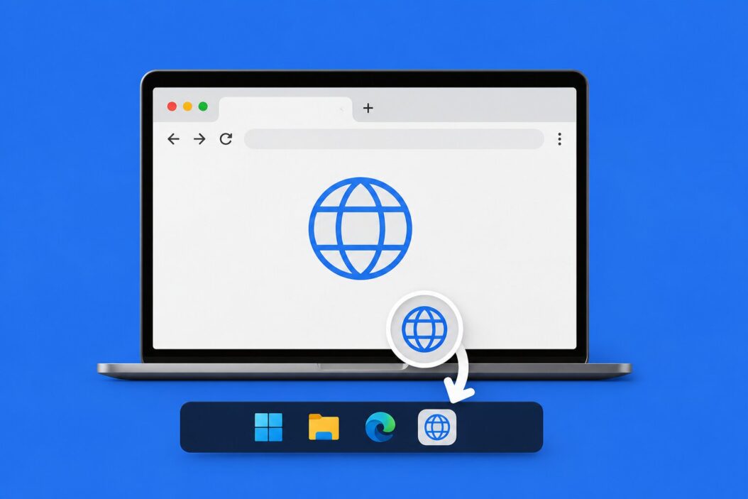 How to Pin a Website to Taskbar