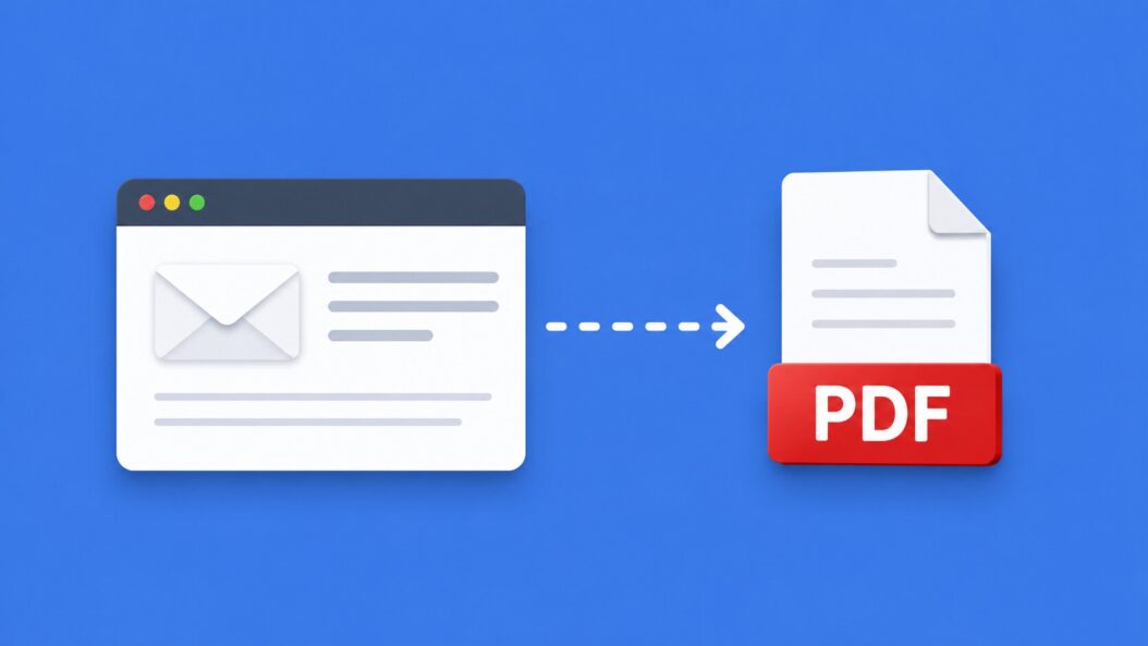 How to Save an Email as a PDF