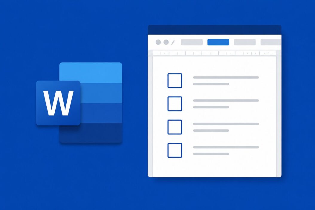 Insert a Checkbox in Word