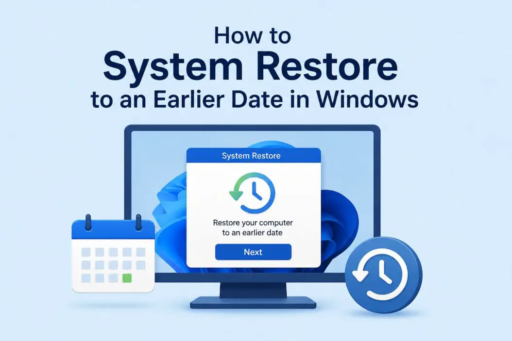 Restore Windows to an Earlier Date