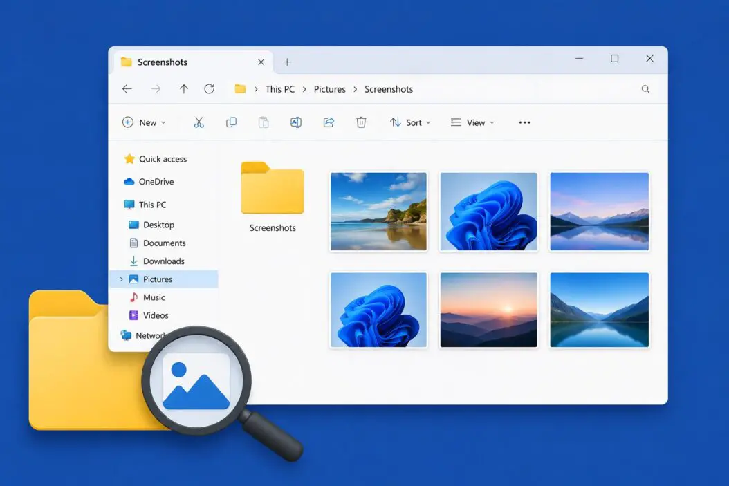 How to Find Screenshots on Windows