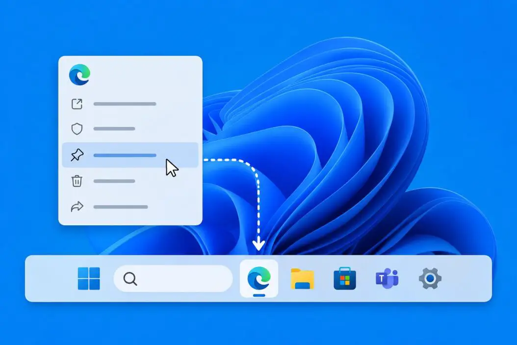 Pin Apps to Taskbar in Windows 11